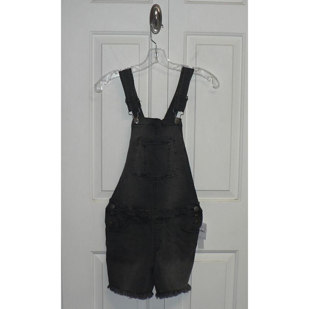 Joe's Jeans Girls The Shortall Frayed Hem in‎ Charred Black XLarge MSRP $59